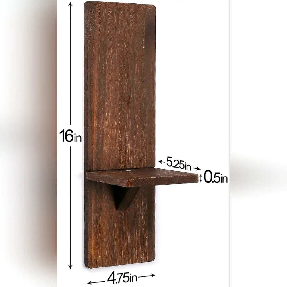 Set of 2- Rustic Wall Sconces